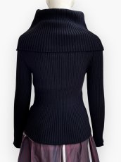 画像3: オフタートルリブニット  (3)