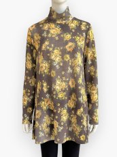 画像1: ニットプチポワンミスト　チュニック  (1)