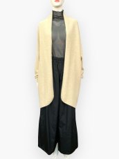 画像14: ライトラクーンニット　カーディガン  (14)