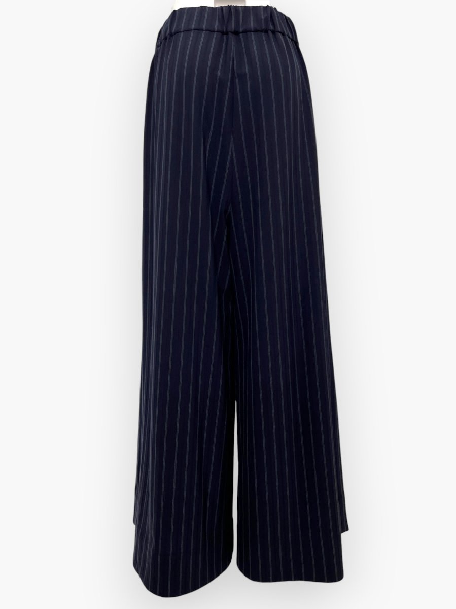 画像3: ストレッチ　ストライプパンツ  (3)