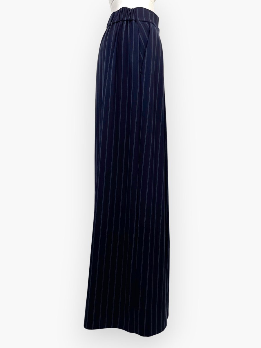 画像2: ストレッチ　ストライプパンツ  (2)