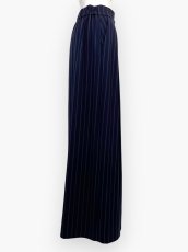 画像2: ストレッチ　ストライプパンツ  (2)