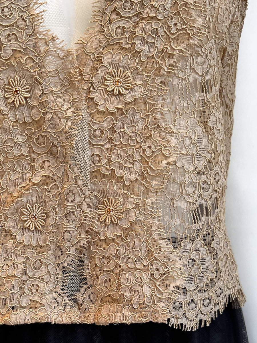 画像13: アイラッシュレース　ショートジレ  (13)