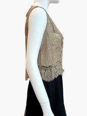 画像9: アイラッシュレース　ショートジレ  (9)