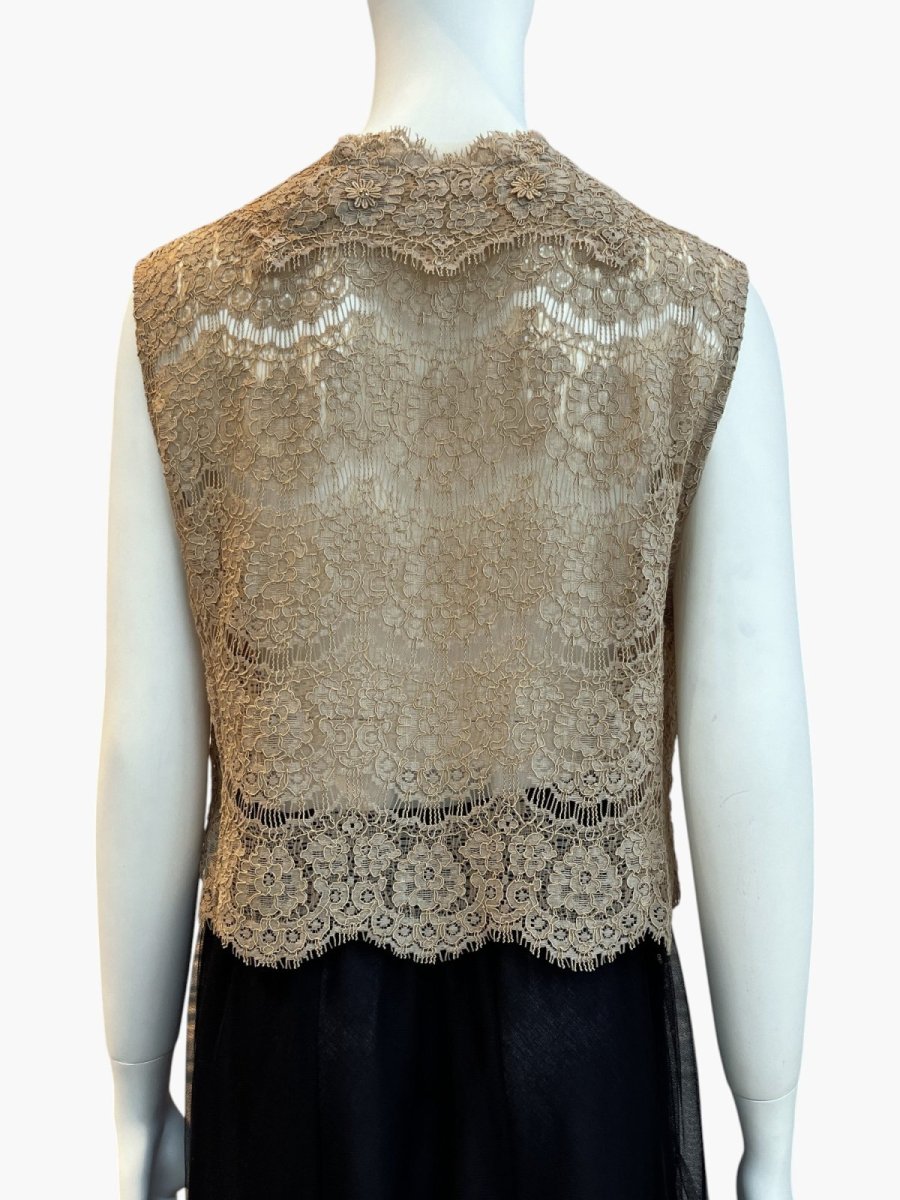 画像10: アイラッシュレース　ショートジレ  (10)