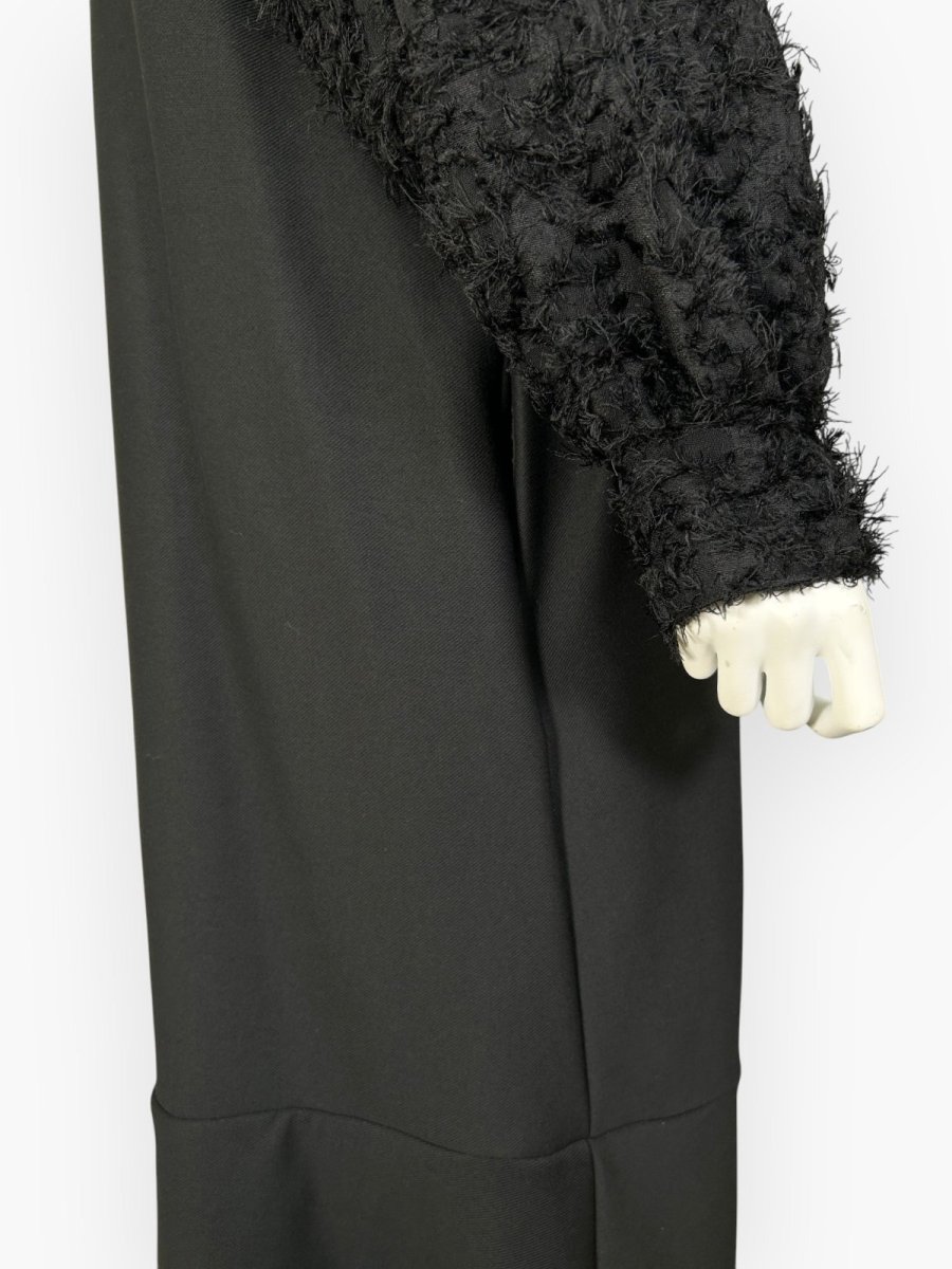 画像6: ジャージベロア裏起毛　ワンピース  (6)