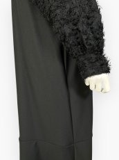 画像6: ジャージベロア裏起毛　ワンピース  (6)