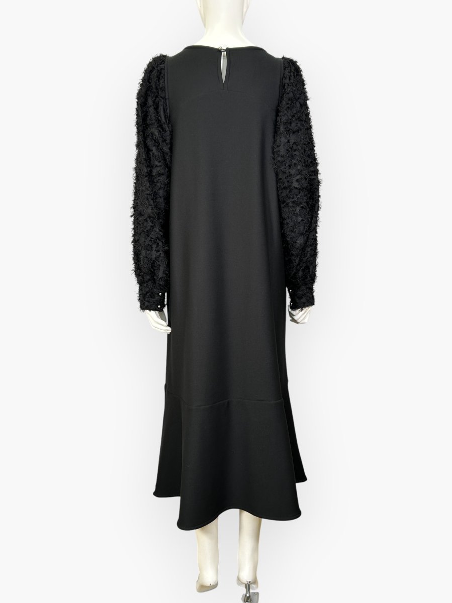 画像3: ジャージベロア裏起毛　ワンピース  (3)