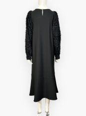 画像3: ジャージベロア裏起毛　ワンピース  (3)