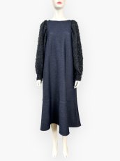 画像9: ジャージベロア裏起毛　ワンピース  (9)