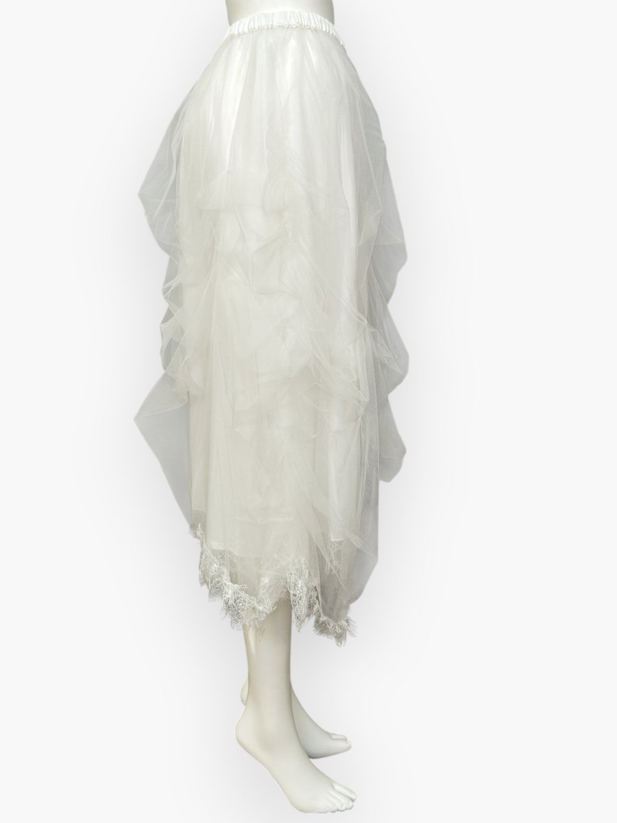 画像2: リュクスチュール ドレープスカート  (2)