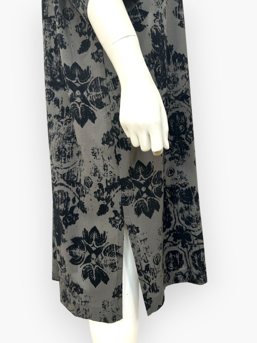 画像6: ＊クレープライクフロッキー　ロングブラウス  (6)