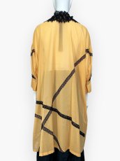 画像3: ソフトコットンボイル　ロングブラウス  (3)