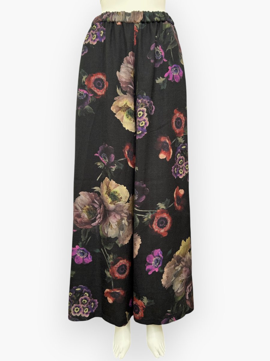 画像1: ル・ブーケプリント　パンツ  (1)