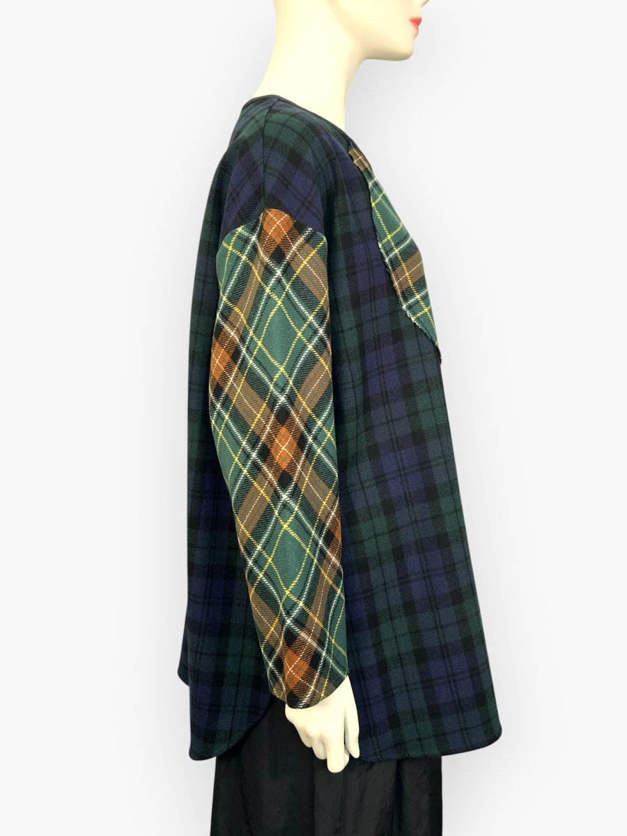 画像2: チェックバイチェック　ブラウス  (2)