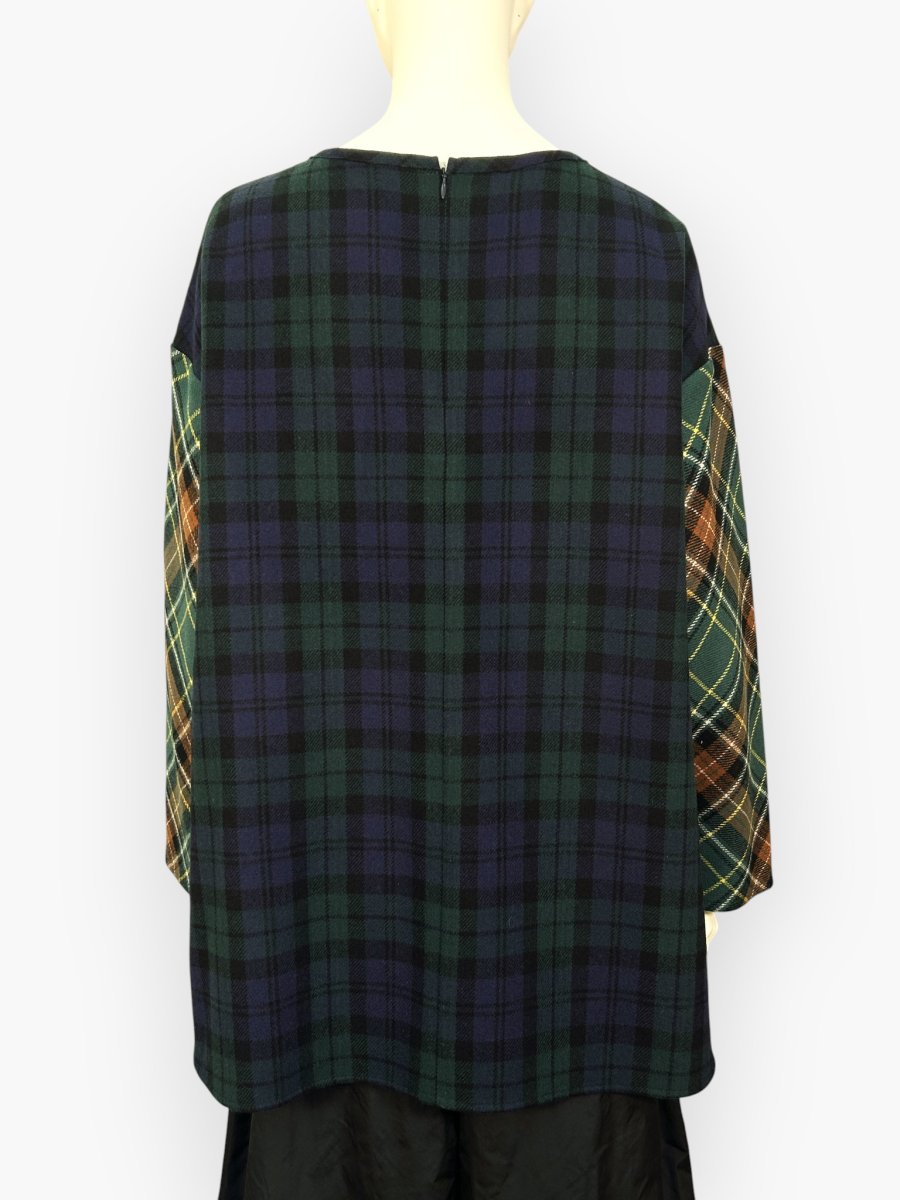 画像3: チェックバイチェック　ブラウス  (3)