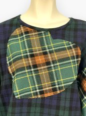 画像6: チェックバイチェック　ブラウス  (6)