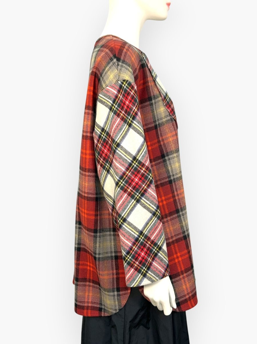 画像10: チェックバイチェック　ブラウス  (10)