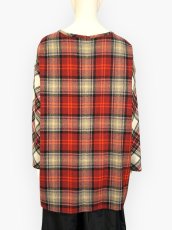 画像11: チェックバイチェック　ブラウス  (11)