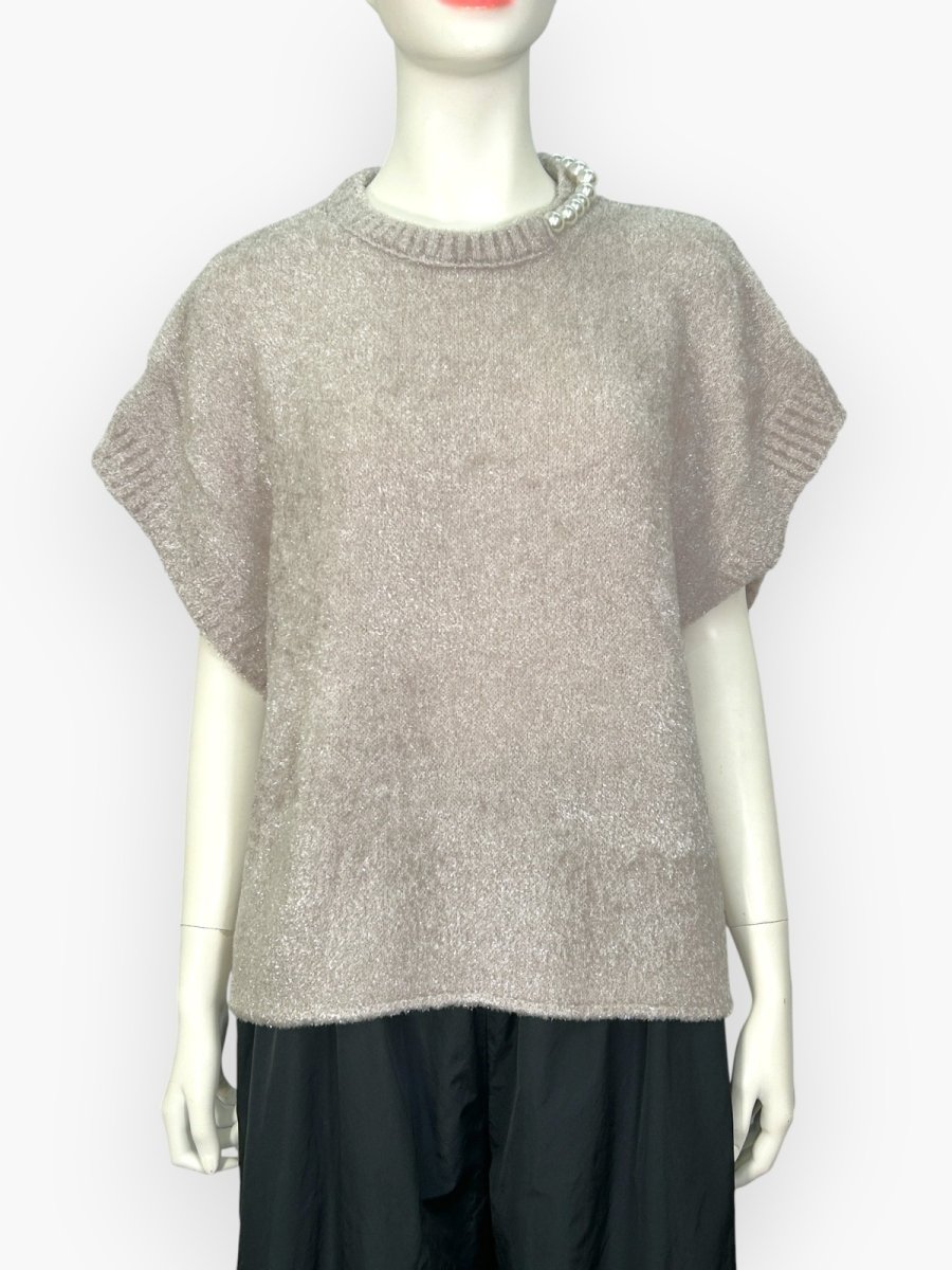 画像1: きらきらパールニット  (1)