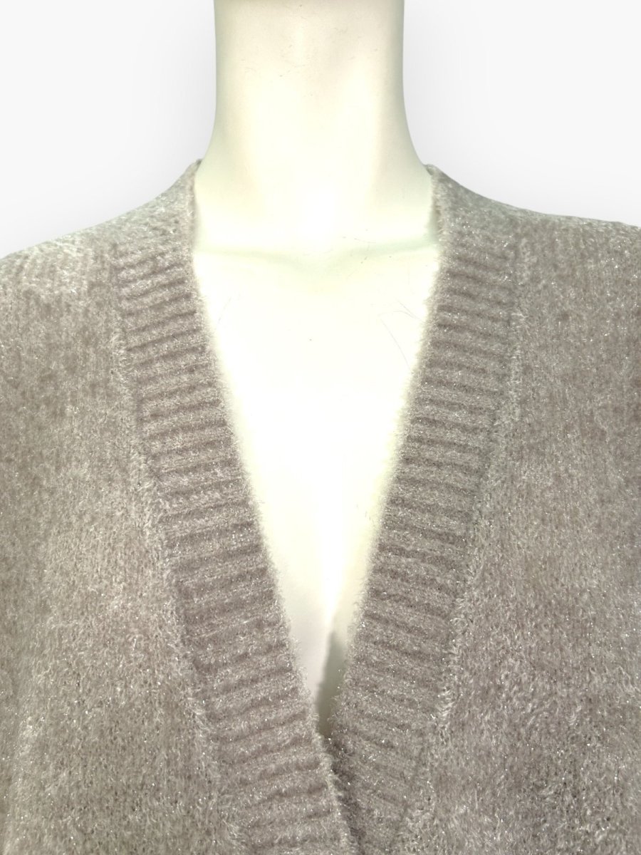 画像12: きらきらパールニット　カーディガン  (12)