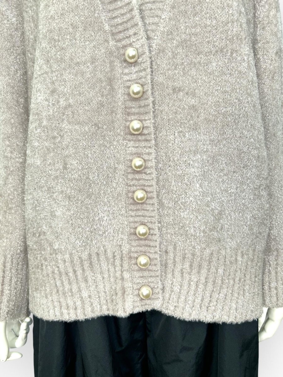 画像13: きらきらパールニット　カーディガン  (13)