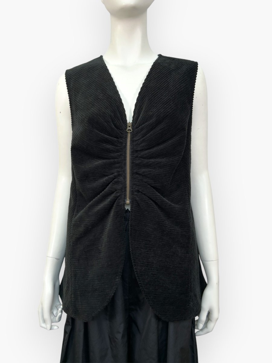 画像1: ティルトコーデュロイ　ジレ  (1)