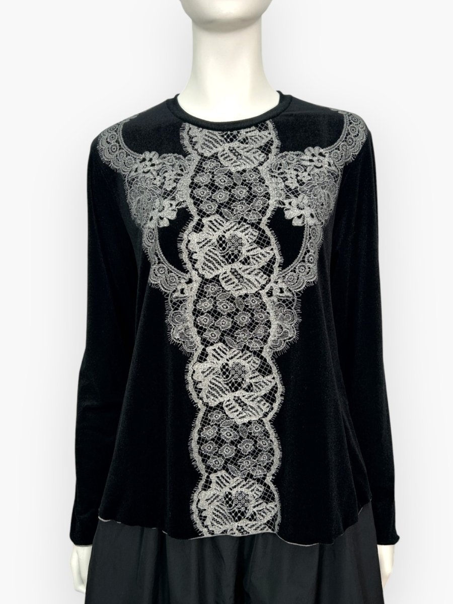 画像7: プリントベロア　カットソー  (7)