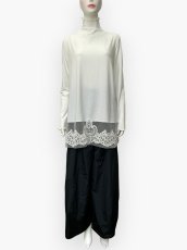 画像5: レースヘム　カットソー  (5)