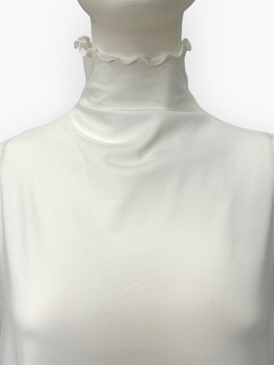 画像2: レースヘム　カットソー  (2)