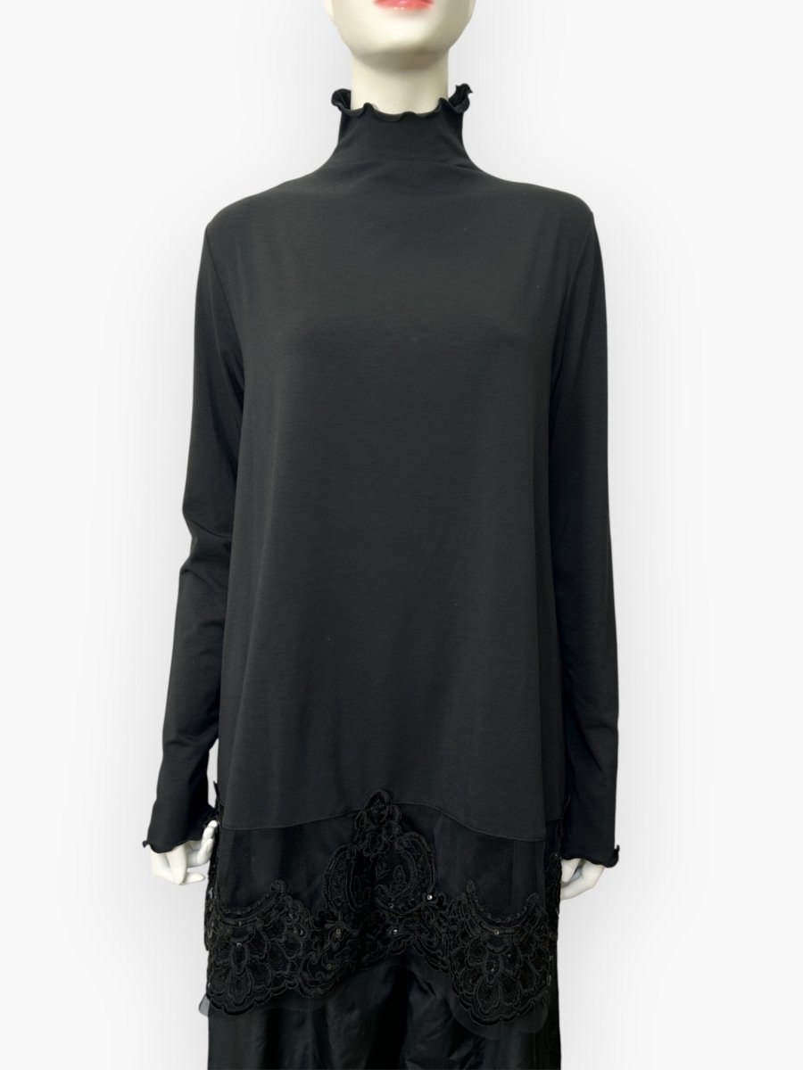 画像6: レースヘム　カットソー  (6)