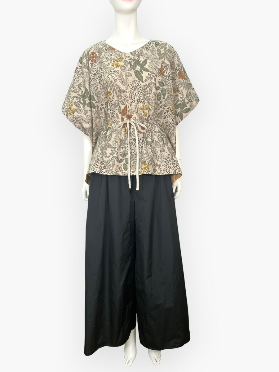 画像15: プラントプリントリネンコットン  (15)