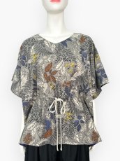 画像5: プラントプリントリネンコットン  (5)