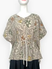 画像8: プラントプリントリネンコットン  (8)