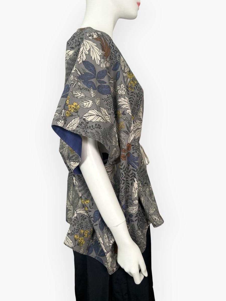 画像6: プラントプリントリネンコットン  (6)