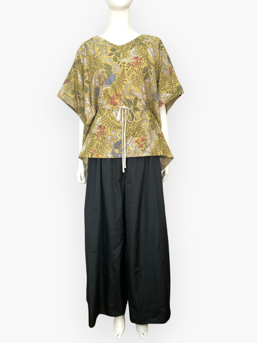 画像4: プラントプリントリネンコットン  (4)