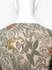 画像14: プラントプリントリネンコットン  (14)