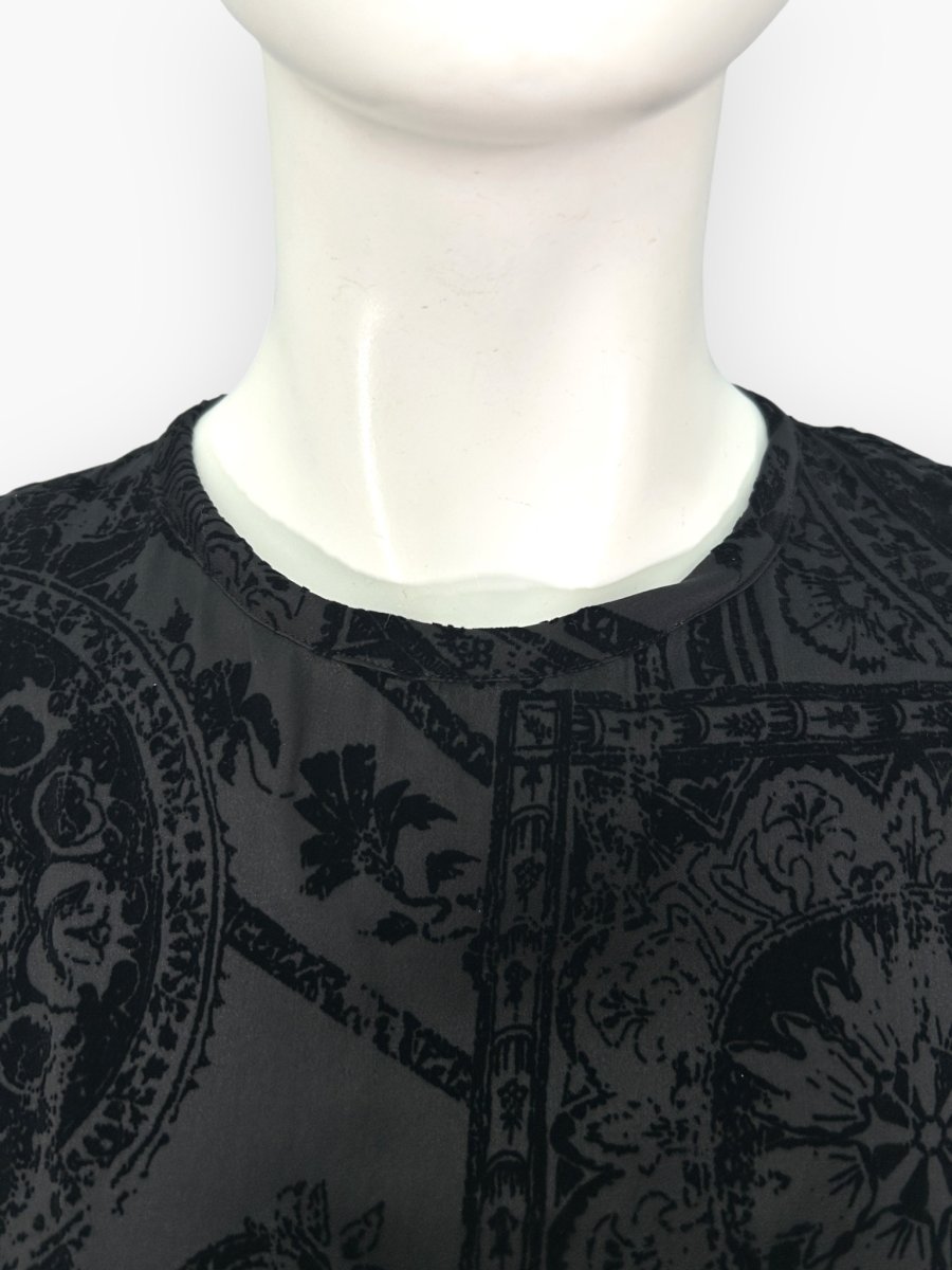 画像11: モザンビークフロッキー　バックオープンワンピース  (11)