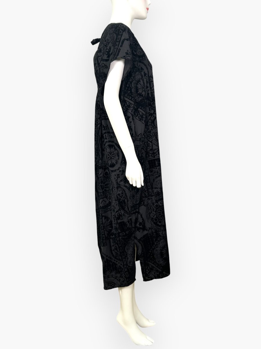 画像9: モザンビークフロッキー　バックオープンワンピース  (9)