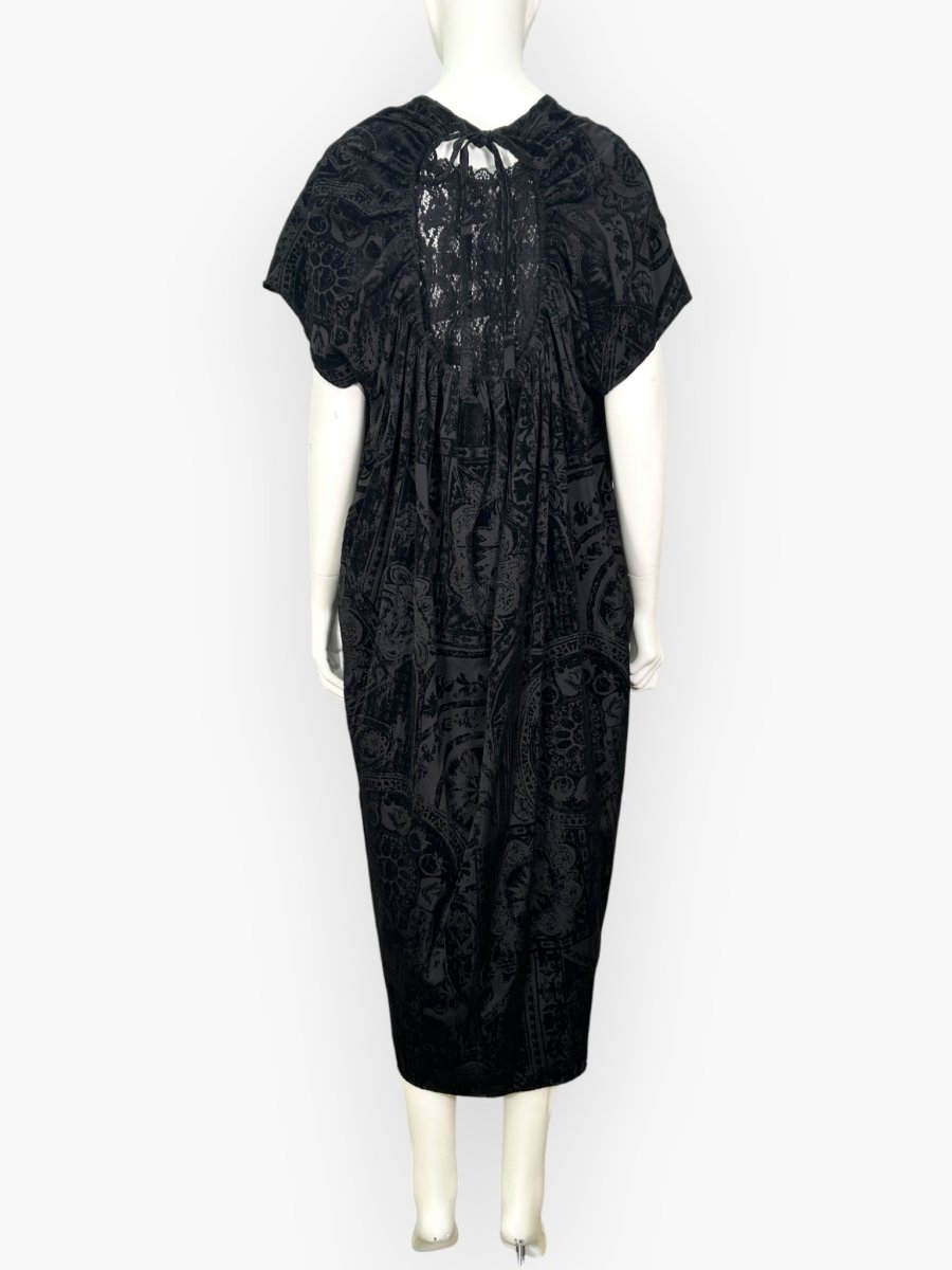 画像13: モザンビークフロッキー　バックオープンワンピース  (13)