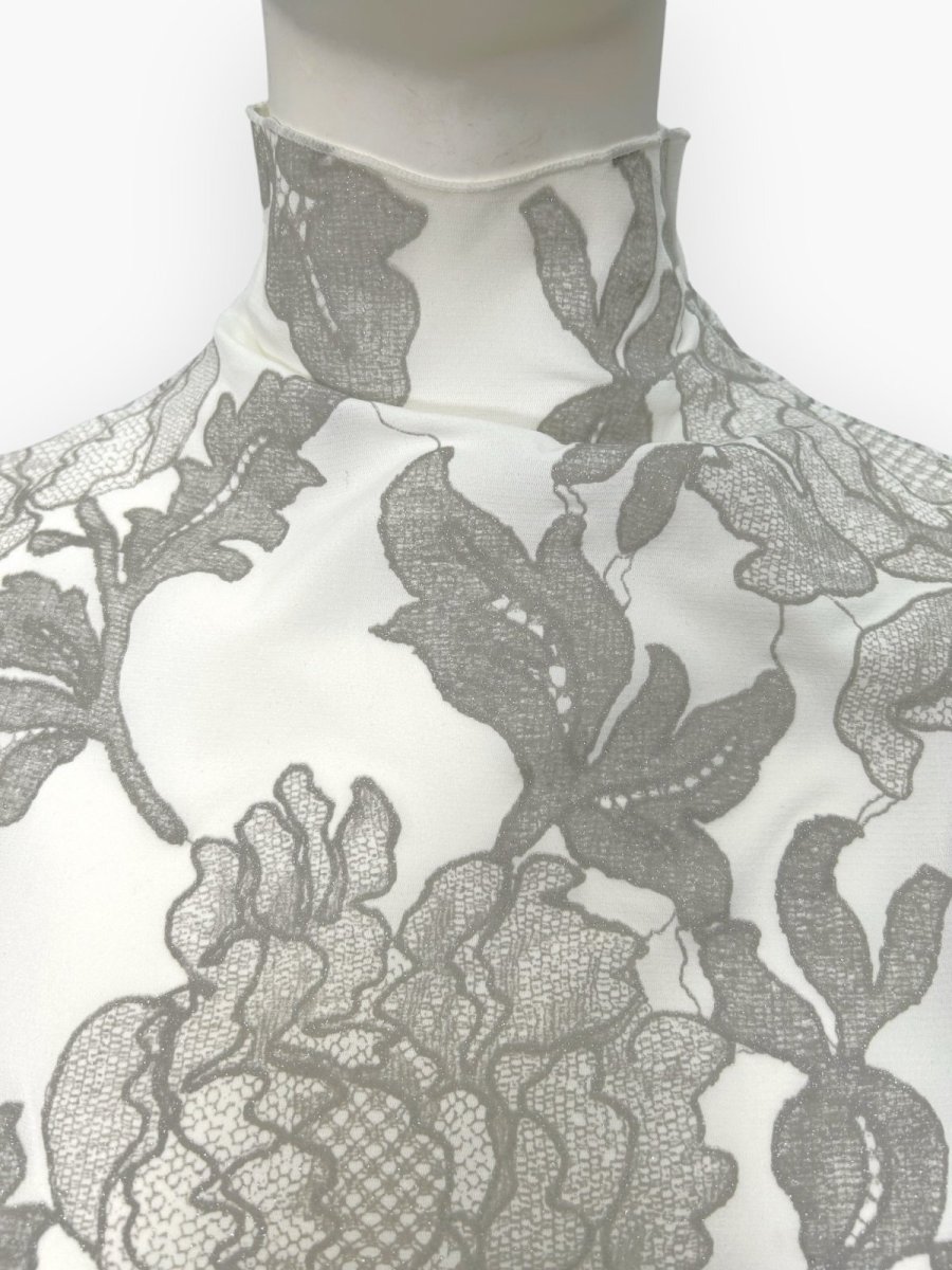 画像4: ラメローズ　スタンドネック  (4)