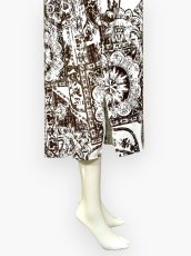 画像6: モザンビークフロッキー　バックオープンワンピース  (6)