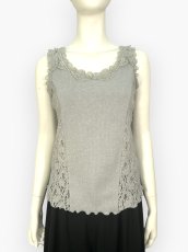 画像1: ラッフルレース　タンクトップ  (1)