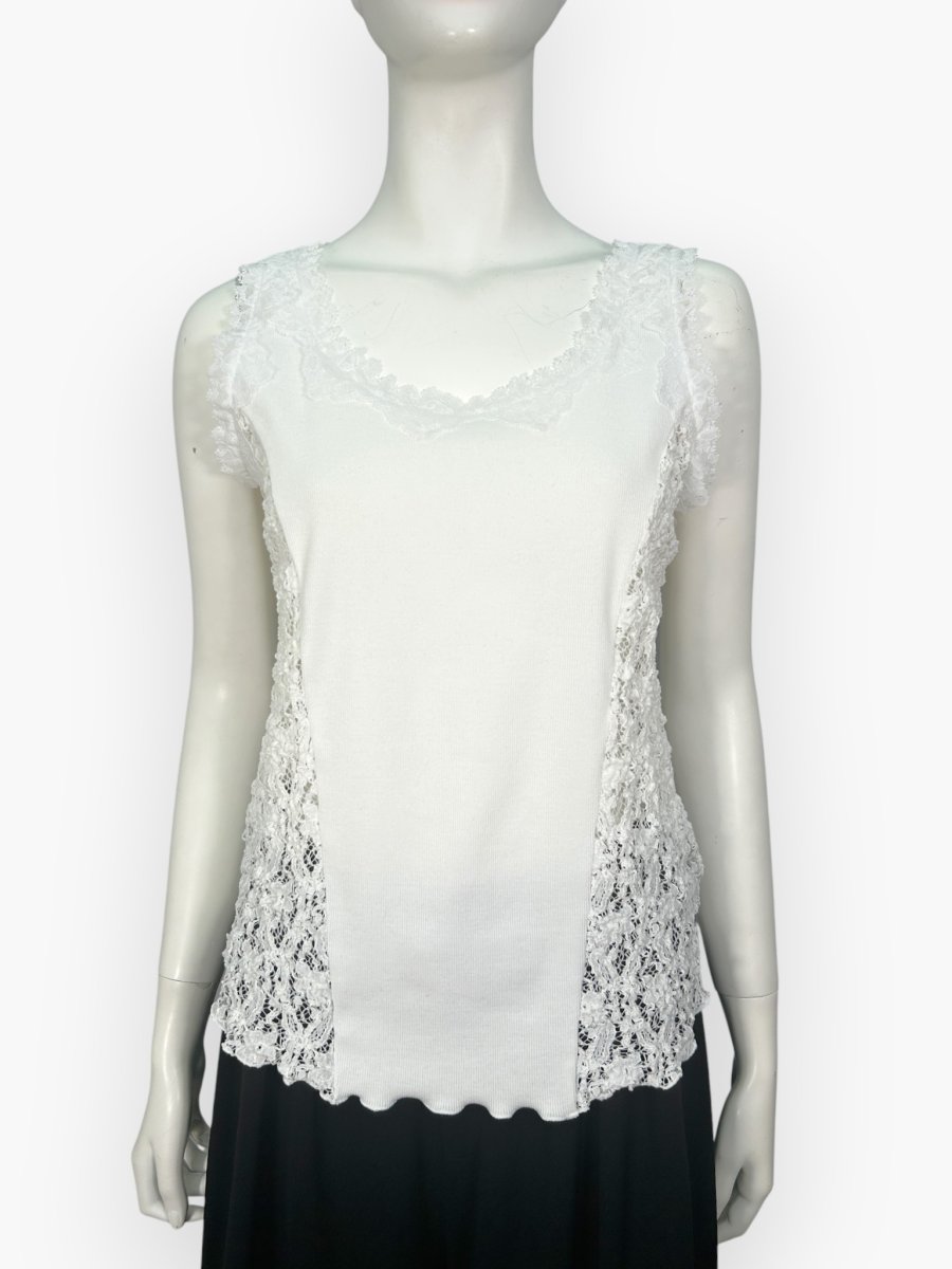 画像5: ラッフルレース　タンクトップ  (5)