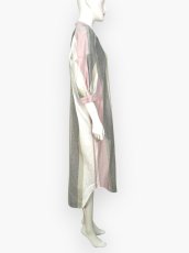 画像8: フレンチリネン混ストライプ シャツワンピース  (8)