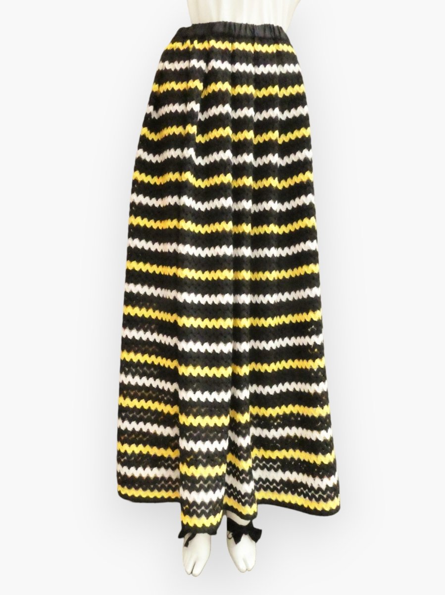 画像1: ウェーブレース　スカート  (1)