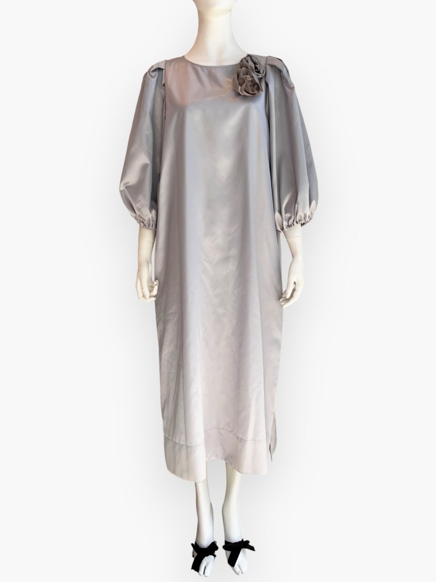 画像1: タフタワンピース  (1)