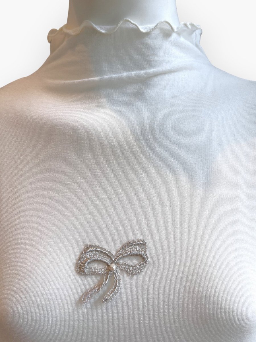 画像4: スペシャルレース　ワンポイントチュニック (4)