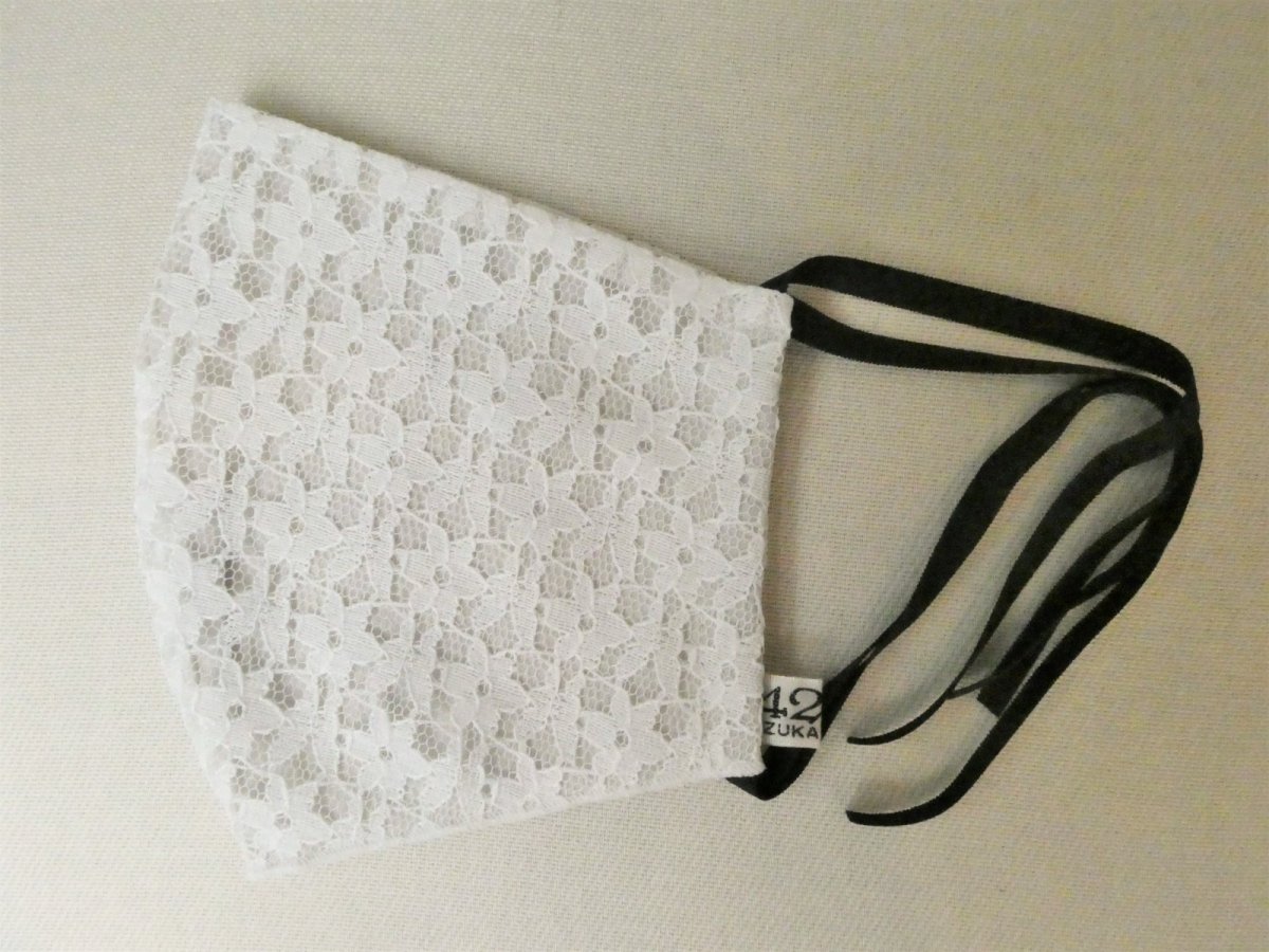 画像1: オールオーバーレースマスク  (1)