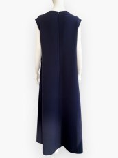 画像3: 梨地ダブル　ノースリーブワンピース  (3)